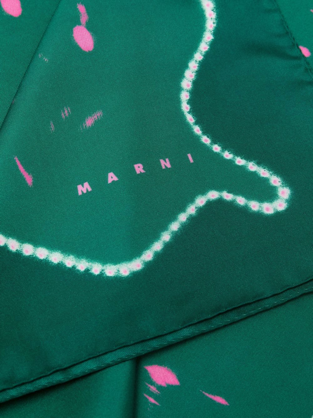 фото Marni платок с логотипом
