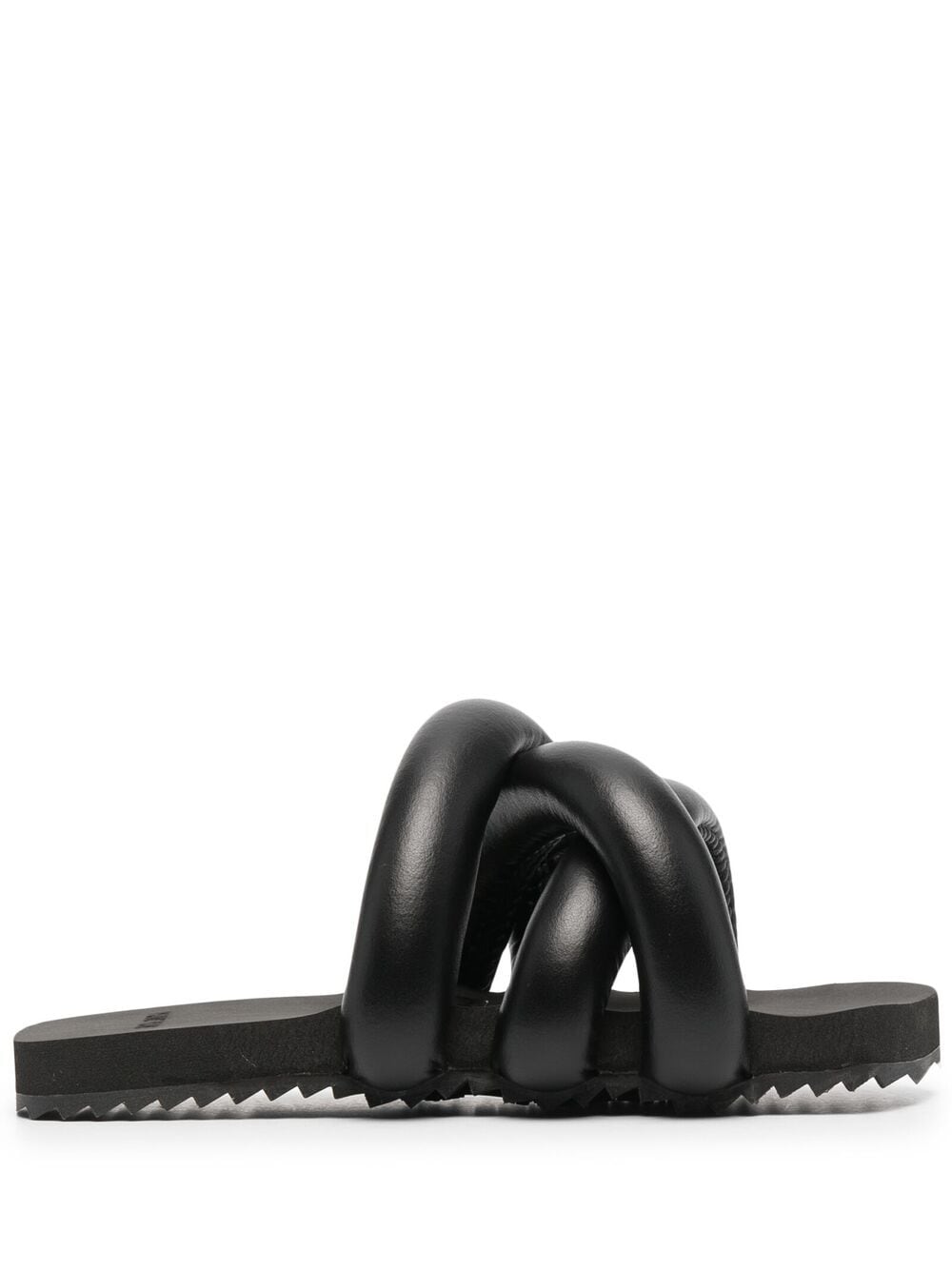 

YUME YUME Tyre crossover-strap sandals - Black