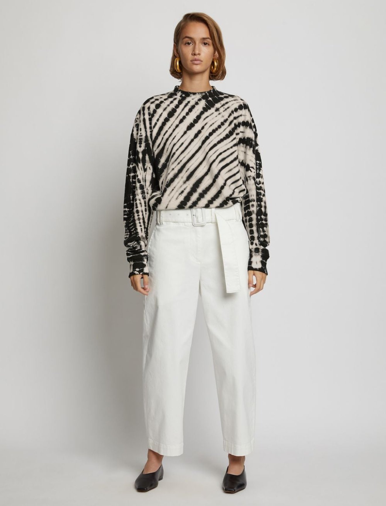 tie-dye print sweatshirt #1