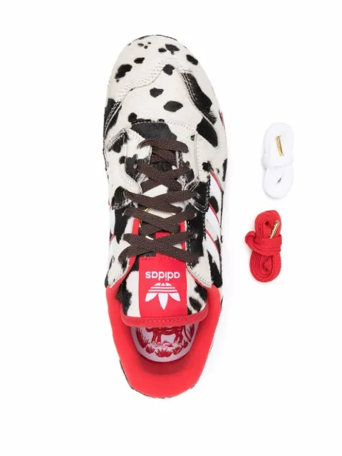 Shop Adidas ZX 420 Animal print Low top Sneakers With Express Delivery