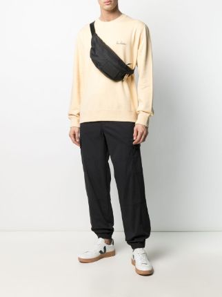 cargo-pocket track pants展示图