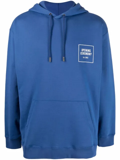 Opening Ceremony hoodie med grafiskt tryck