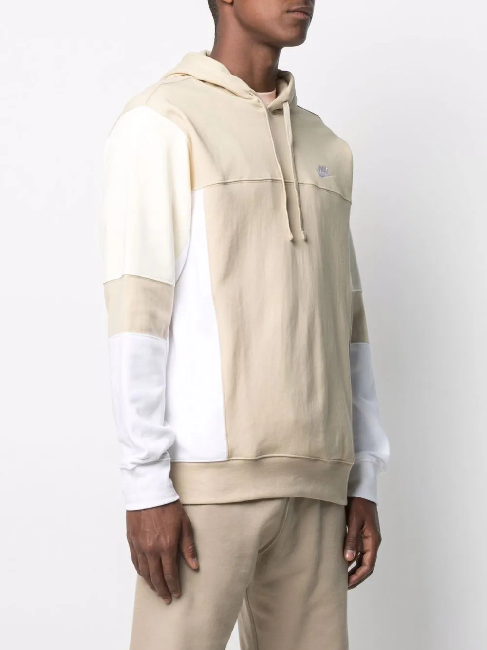 фото Nike худи french terry в стиле колор-блок