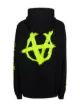 VETEMENTS Anarchy drawstring jersey hoodie