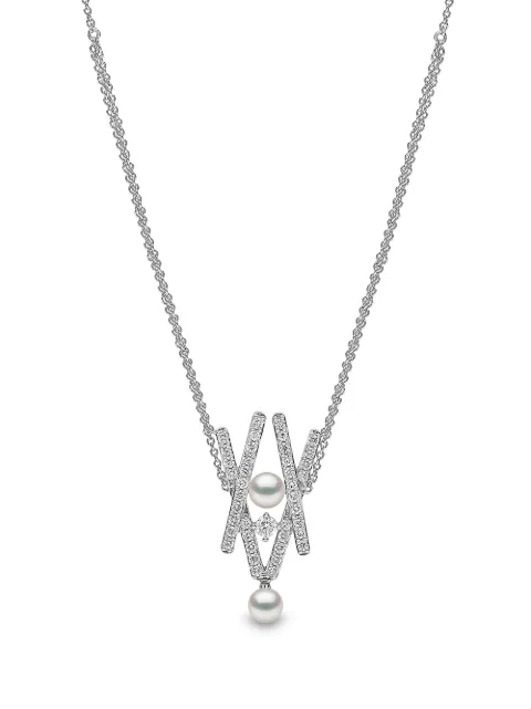 Yoko London 18kt witgouden halsketting