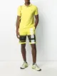 Image 2 of Stone Island Block One graphic-print shorts