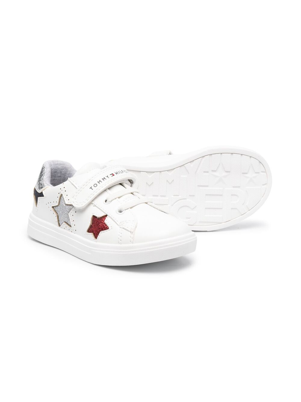 фото Tommy hilfiger junior кроссовки с нашивками