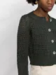 Fabiana Filippi open-knit cropped cardigan