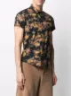 Saint Laurent floral-print short-sleeve shirt