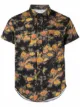 Image 1 of Saint Laurent floral-print short-sleeve shirt