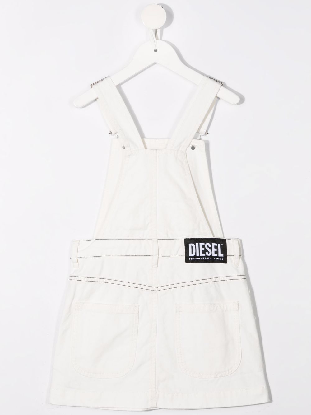 фото Diesel kids платье с контрастной строчкой