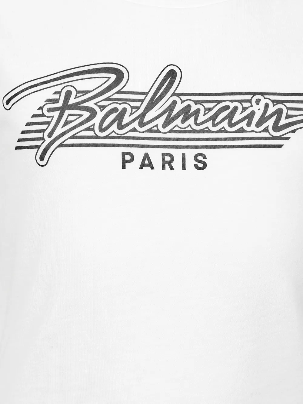 фото Balmain kids футболка с логотипом