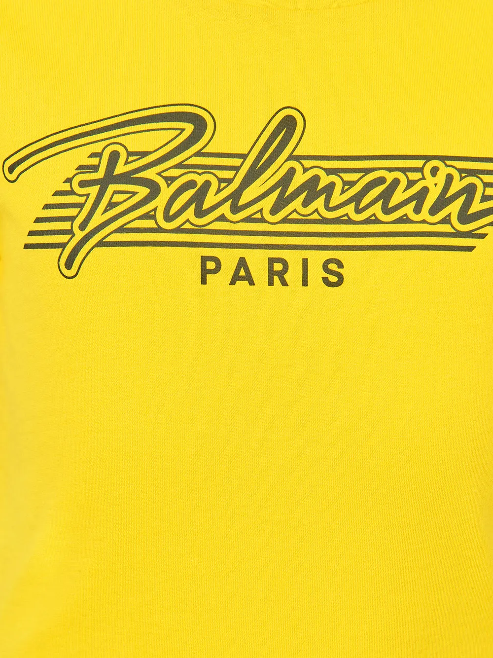 фото Balmain kids футболка с логотипом