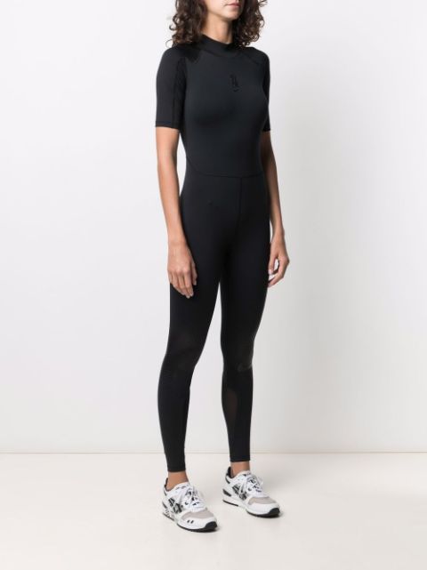 nike jumpsuit black