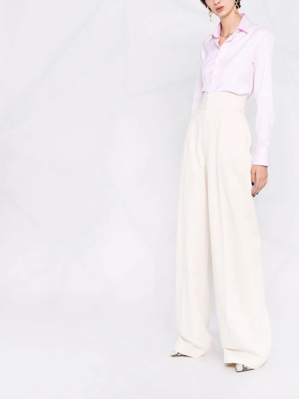 фото Made in tomboy широкие брюки felisia