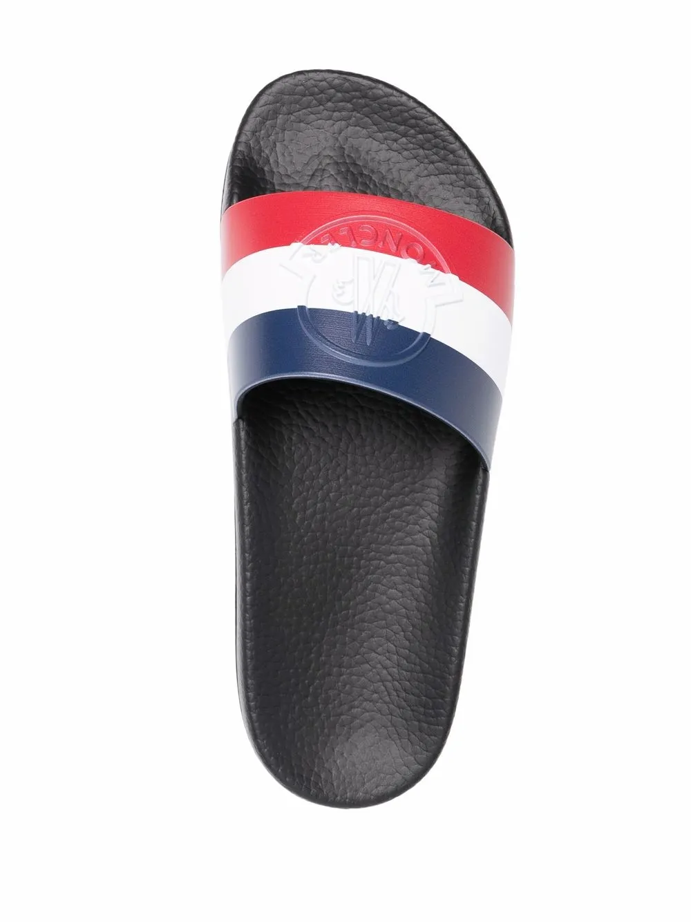 фото Moncler шлепанцы basile в полоску