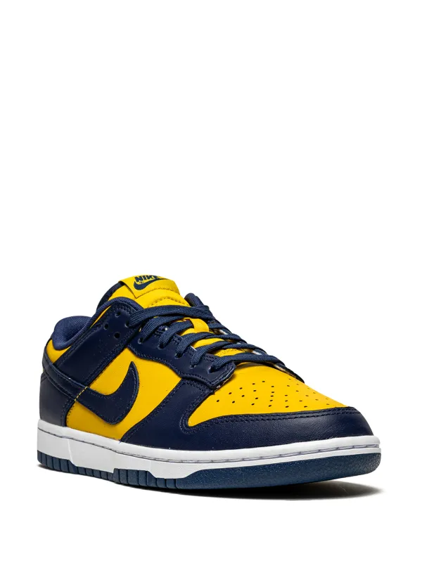 nike dunks black and yellow