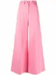 Image 1 of Valentino cropped pressed-crease trousers