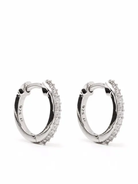 Missoma aretes huggies de pavé