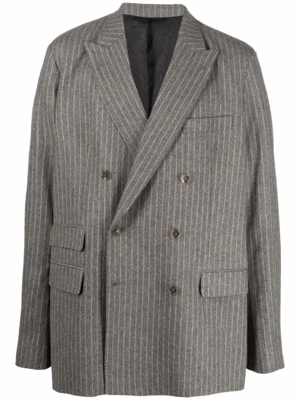 acne studios double breasted blazer