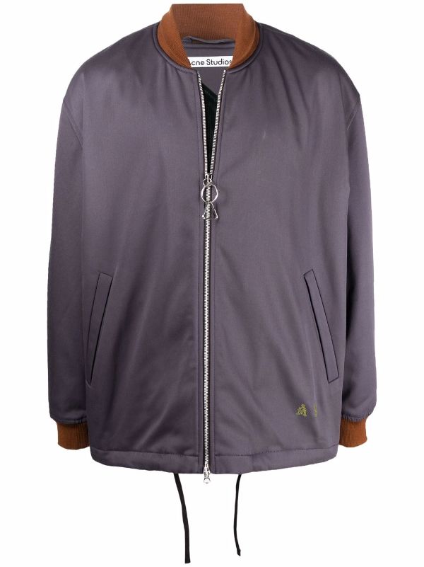 grey twill jacket