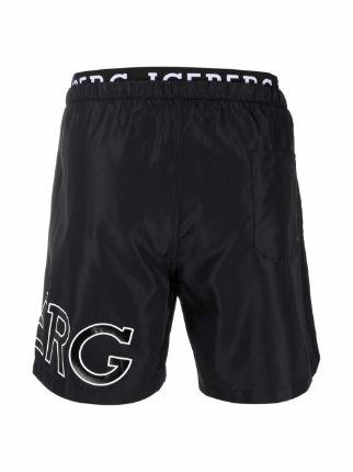 logo swim shorts展示图