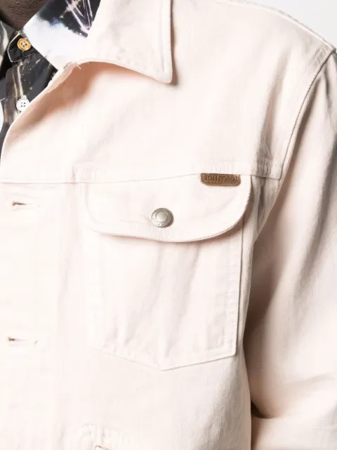 TOM FORD multi-pocket denim jacket 