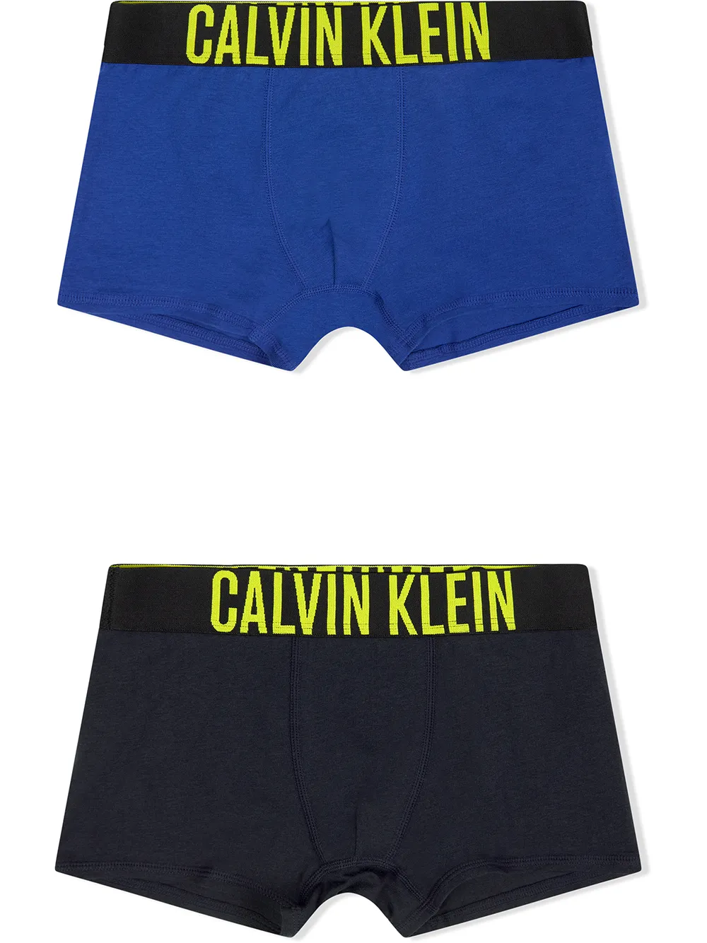 Calvin Klein Kids logo-print boxer shorts set
