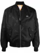 Image 1 of Lacoste Live reversible logo-print bomber jacket