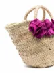 Image 2 of Little Bear bow-embellished straw hat