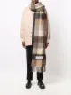 Image 2 of Acne Studios checked knitted scarf