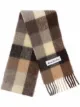 Image 1 of Acne Studios checked knitted scarf