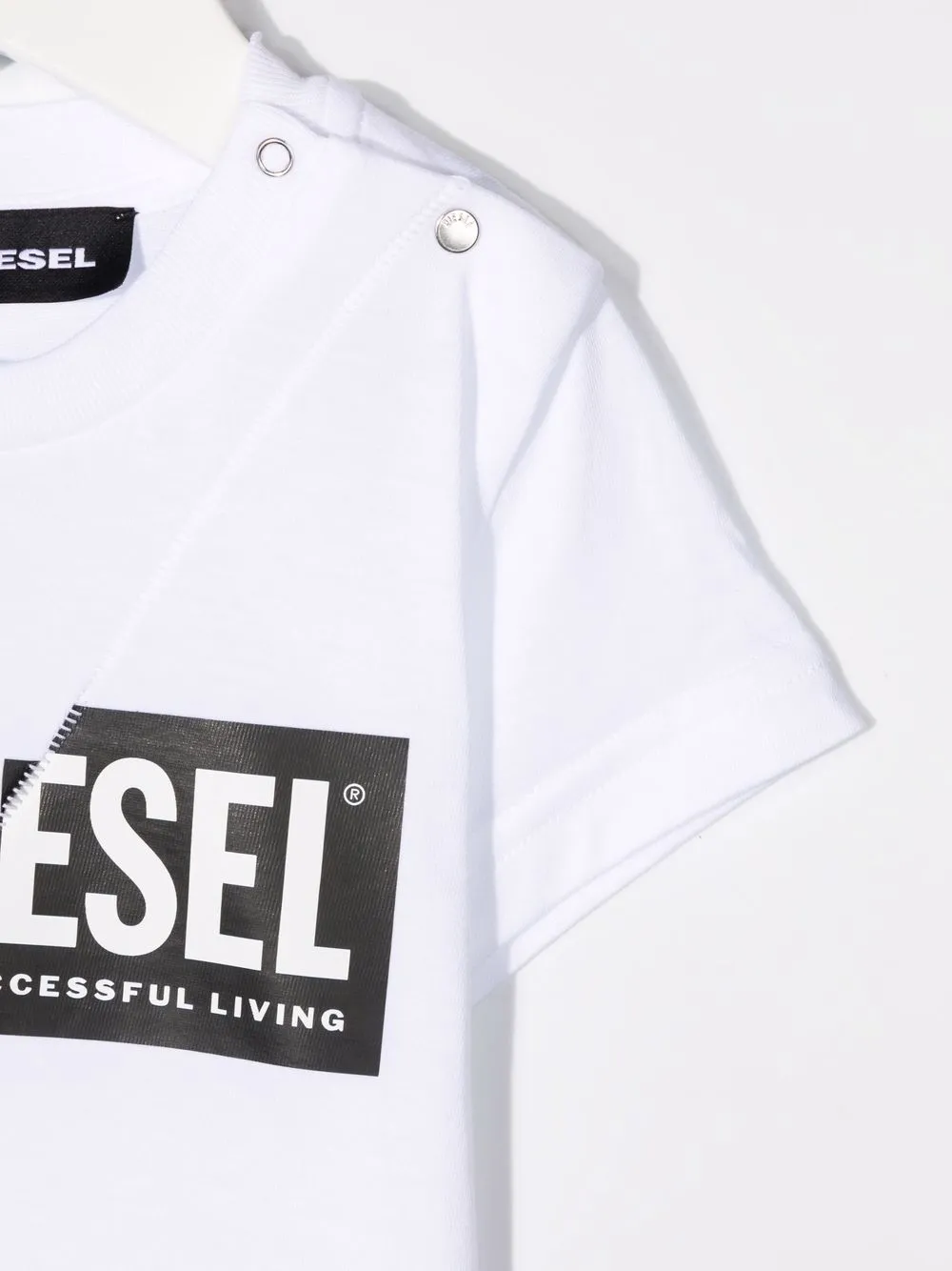 фото Diesel kids футболка с логотипом