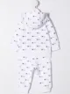 Imagen 2 de Tommy Hilfiger Junior traje deportivo con logo estampado