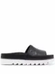 Image 1 of Timberland logo-engraved platform sandals