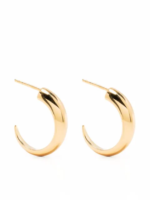 Missoma medium plain claw hoop earrings