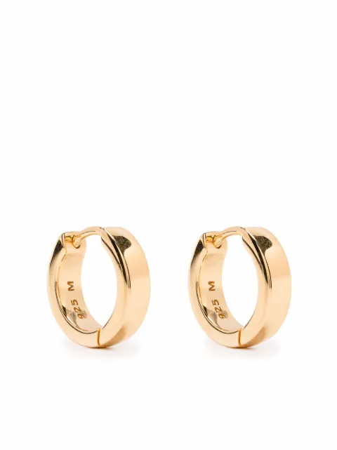 Missoma thick huggie earrings