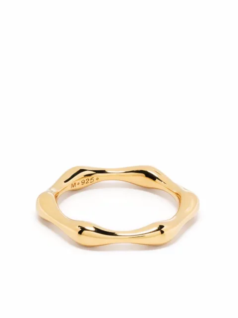 Missoma thin molten ring