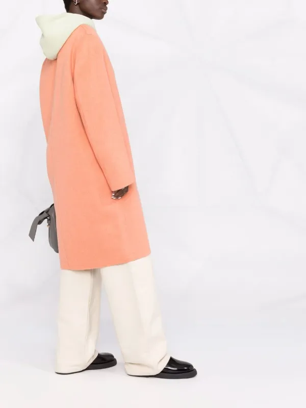 acne studios pink coat