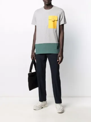 x JW Anderson colour-block T-shirt展示图