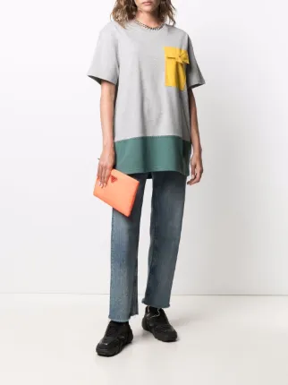 x JW Anderson colour-block T-shirt展示图