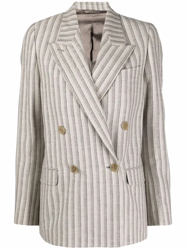 acne double breasted blazer