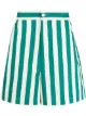 Image 1 of Sunnei striped knee-length bermuda shorts