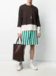 Image 2 of Sunnei striped knee-length bermuda shorts