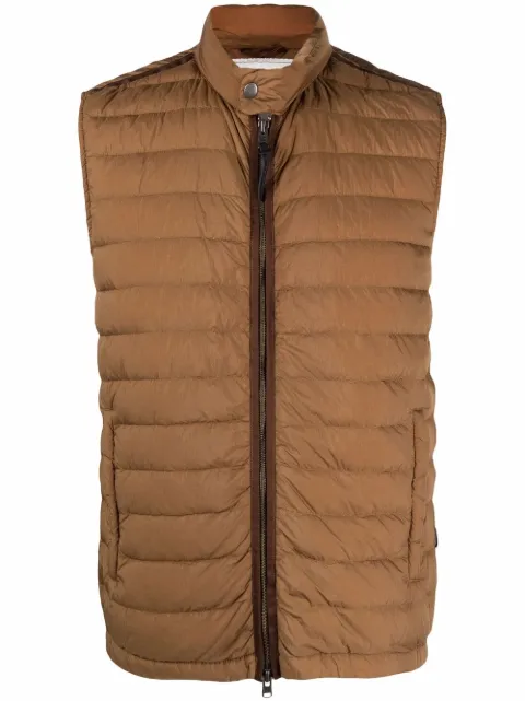 Woolrich padded zip-up gilet