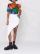 Image 2 of ICON DENIM asymmetric-design denim skirt