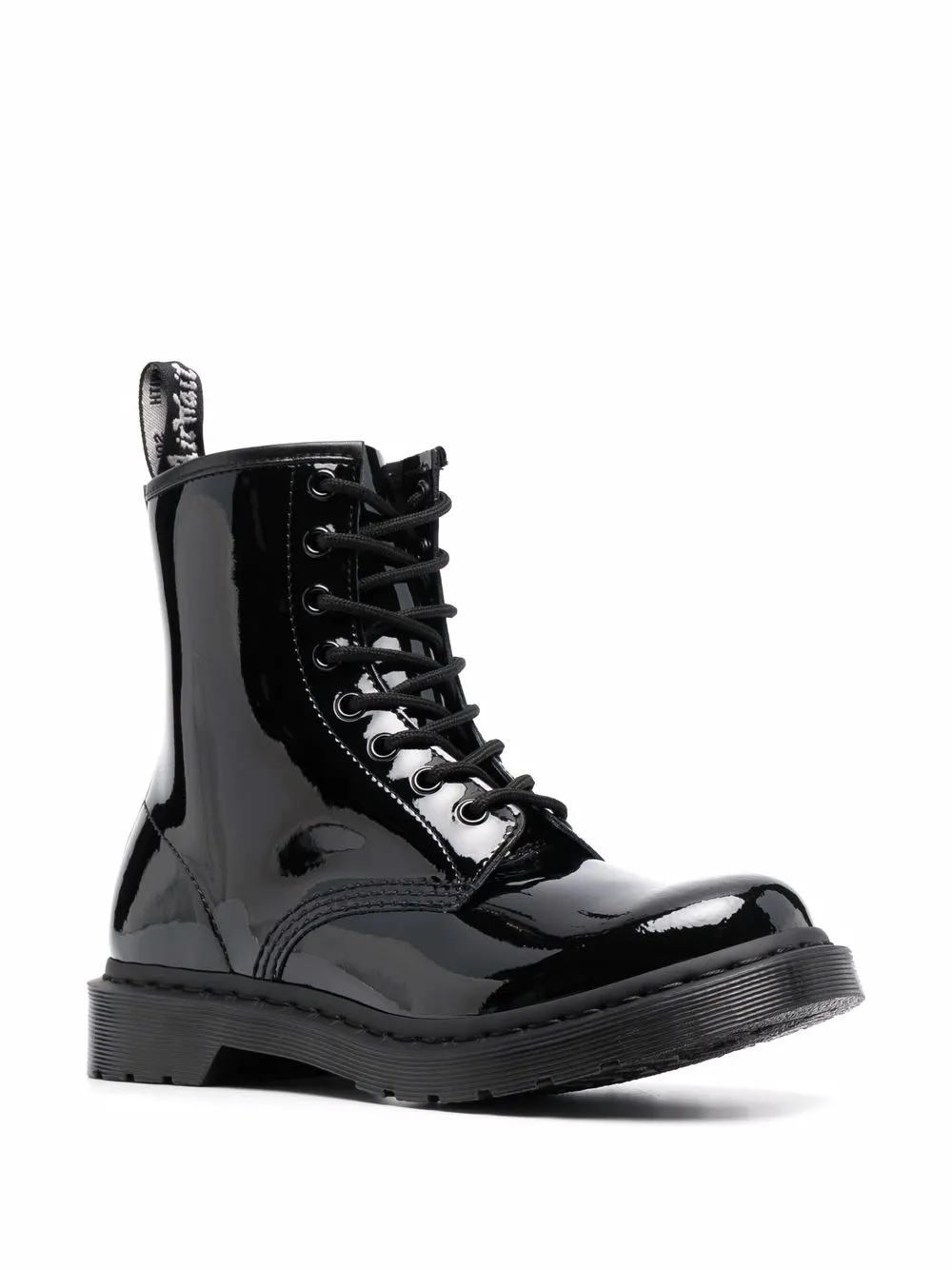 Image 2 of Dr. Martens high-shine ankle boots