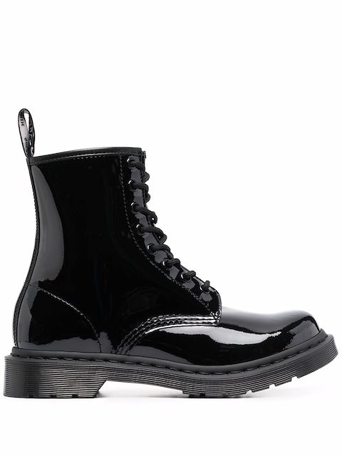 Dr. Martens high-shine ankle boots