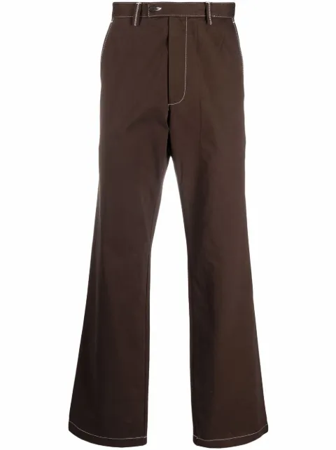 Phipps pantalones de corte recto