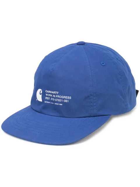 Carhartt WIP logo-print Coleman Cap 